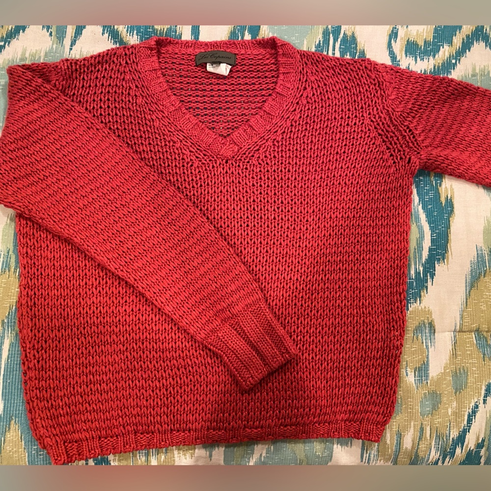 Les Copains knitted short sweater sizeS